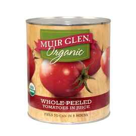 Muir Glen Organic Whole Peeled Tomatoes, 102 Ounces, 6 Per Case Muir Glen Organic Whole Peeled Tomatoes, 102 Ounces, 6 Per Case