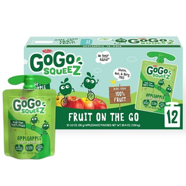 Gogo Squeez Apple Apple, 3.2 Ounce, 72 Per Case Gogo Squeez Apple Apple, 3.2 Ounce, 72 Per Case