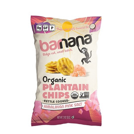 Barnana Himalayan Pink Sea Salt Plantain Chips, 2 Ounce, 6 Per Case Barnana Himalayan Pink Sea Salt Plantain Chips, 2 Ounce, 6 Per Case