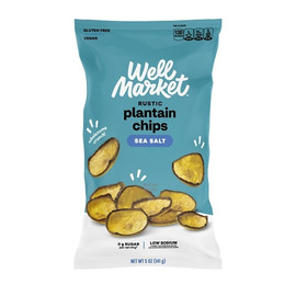 Well Market Sea Salt Plantain Scoops, 5 Ounce, 6 Per Case Well Market Sea Salt Plantain Scoops, 5 Ounce, 6 Per Case
