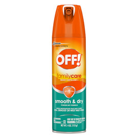 Off FamilyCare Smooth & Dry Insect Repellent I, 4 Ounce, 12 Per Case