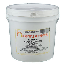 Henry And Henry Caramel Classic Dip Icing, 25 Pounds Henry And Henry Caramel Classic Dip Icing, 25 Pounds