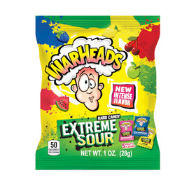 Warheads Extreme Sour Hard Candy, 1 Ounce, 12 Per Box, 15 Per Case Warheads Extreme Sour Hard Candy, 1 Ounce, 12 Per Box, 15 Per Case