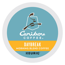 Caribou Coffee K-Cup Pod Daybreak Morning Blend, 10 Ounce, 4 Per Case Caribou Coffee K-Cup Pod Daybreak Morning Blend, 10 Ounce, 4 Per Case