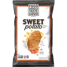Food Should Taste Good Sweet Potato Tortilla Chips, 5.5 Ounce, 12 Per Case Food Should Taste Good Sweet Potato Tortilla Chips, 5.5 Ounce, 12 Per Case