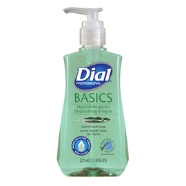 Dial Professional Basics Liquid Hand Soap, 7.5 Fluid Ounces, 12 Per Case Dial Professional Basics Liquid Hand Soap, 7.5 Fluid Ounces, 12 Per Case