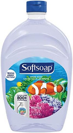 Softsoap Liquid Hand Wash Aquarium, 50 Fluid Ounces, 6 Per Case