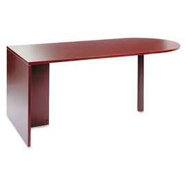 Alera Valencia Series D-top Desk, 71" X 35.5" X 29.63", Mahogany Alera Valencia Series D-top Desk, 71" X 35.5" X 29.63", Mahogany