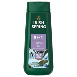 Irish Spring Body Wash 5-In-1 Sulfate Free, 20 Fluid Ounces, 4 Per Case