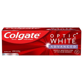 Colgate Optic White Advanced Sparkling White Toothpaste, 3.2 Ounces, 24 Per Case