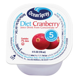 Ocean Spray Diet Cranberry Juice Cups, 4 Ounce, 48 Per Case Ocean Spray Diet Cranberry Juice Cups, 4 Ounce, 48 Per Case