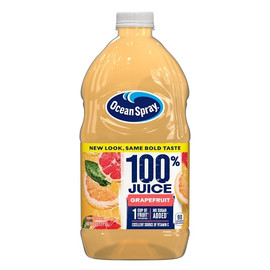 Ocean Spray 100% Grapefruit Juice, 60 Fluid Ounce, 8 Per Case Ocean Spray 100% Grapefruit Juice, 60 Fluid Ounce, 8 Per Case