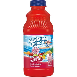 Hawaiian Punch Fruit Juicy Red, 32 Fluid Ounces, 12 Per Case