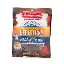 Bridgford Sweet Baby Rays 2 Flavor of 3.25 Ounce Beef Jerky, 24 Count, 1 Per Case