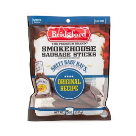 Bridgford Smokehouse Sausage Sticks Original Recipe, 24 Count, 1 Per Case