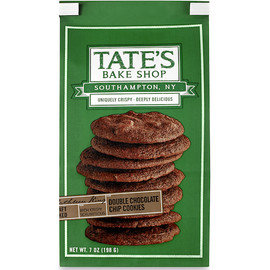 Tate s Bake Shop Double Chocolate Chip Cookies, 7 Ounces, 12 Per Case