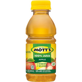 Mott s 100% Apple Juice, 8 Fluid Ounces, 24 Per Case Mott s 100% Apple Juice, 8 Fluid Ounces, 24 Per Case