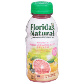 Florida s Natural Pink Grapefruit Splash, 10 Fluid Ounce, 24 Per Case