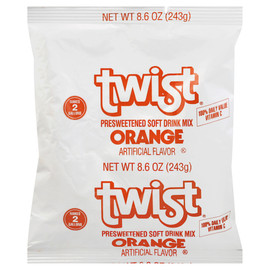 Twist Orange Drink Mix, 8.6 Ounces, 12 Per Case Twist Orange Drink Mix, 8.6 Ounces, 12 Per Case