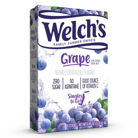 Welch s Grape Drink Mix Singles To Go, 6 Count, 12 Per Case Welch s Grape Drink Mix Singles To Go, 6 Count, 12 Per Case