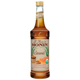 Monin Organic Caramel Syrup, 750 Milileter, 6 Per Case Monin Organic Caramel Syrup, 750 Milileter, 6 Per Case