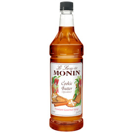 Monin Cookie Butter Syrup, 1 Liter, 4 Per Case