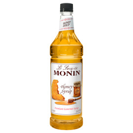 Monin Honey Syrup, 1 Liter, 4 Per Case Monin Honey Syrup, 1 Liter, 4 Per Case