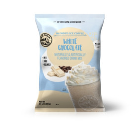 Big Train White Chocolate Latte Blended Iced Coffee Drink Mix, 3.5 Pound, 5 Per Case Big Train White Chocolate Latte Blended Iced Coffee Drink Mix, 3.5 Pound, 5 Per Case