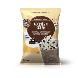 Big Train Cookies N Cream Blended Creme Drink Mix, 3.5 Pound, 5 Per Case Big Train Cookies N Cream Blended Creme Drink Mix, 3.5 Pound, 5 Per Case