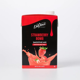 Davinci Gourmet Strawberry Bomb Smoothie Mix, 6 Per Case, 48 Ounce, 6 Per Case Davinci Gourmet Strawberry Bomb Smoothie Mix, 6 Per Case, 48 Ounce, 6 Per Case