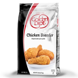 Golden Dipt Deluxe Modern Maid Chicken Breader, 5 Pound, 6 Per Case Golden Dipt Deluxe Modern Maid Chicken Breader, 5 Pound, 6 Per Case