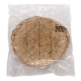 Mission Foods 6-Inch Whole Wheat Heat Pressed Flour Tortilla, 12 Count, 24 Per Case