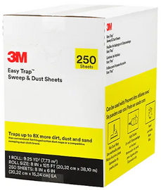 DUSTER REFILL, 3M, EASY-TRAP, 8" X 6" X 125', 250 SHEETS