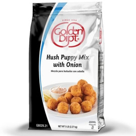Golden Dipt Hush Puppy Mix With Onion, 5 Pound, 6 Per Case