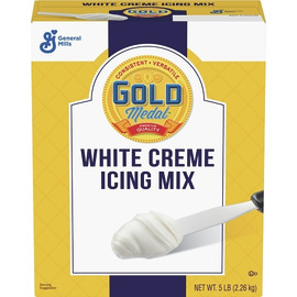 Gold Medal White Creme Icing Mix, 30 Pound, 1 Per Case Gold Medal White Creme Icing Mix, 30 Pound, 1 Per Case