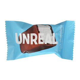 Unreal Dark Chocolate Coconut Bars, 0.53 Ounce, 40 Per Box, 6 Per Case Unreal Dark Chocolate Coconut Bars, 0.53 Ounce, 40 Per Box, 6 Per Case