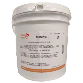 Henry And Henry Strawberry Rhubarb Crown Filling, 20 Pounds