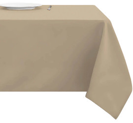 Oxford Sandalwood Banquet Table Linen – 54" x 96", 1 Dozen