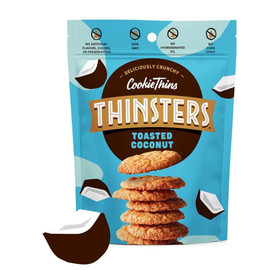 Thinsters Toasted Coconut Cookie Thins, 4 Ounce, 12 Per Case