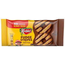 Keebler Fudge Stripe, 4.75 Ounce, 10 Per Box, 8 Per Case
