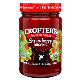 Crofters Organic Premium Strawberry Spread, 16.5 Ounce, 6 Per Case