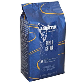 Lavazza 6 Bags Super Crema, 2.2 Pounds, 6 Per Case