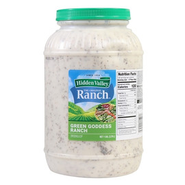 Hidden Valley Ranch Green Goddess Dressing Jar, 1 Gallon, 2 Per Case