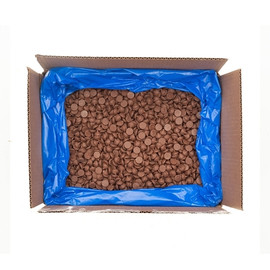 Hersheys Milk Chocolate Mini Unwrapped Baking Kisses, 25 Pound, 1 Per Case