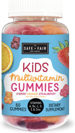 Safe + Fair Kids Multivitamin Gummies, 5.3 Ounce, 12 Per Case