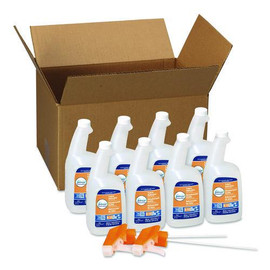 Fabric Refresher Spray, Fresh Clean Scent, (8) 32 oz Bottles and (2) Trigger Sprayers/Carton