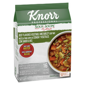 Knorr Soup Du Jour Beef Flavored Vegetable And Barley Mix, 13.9 Ounce, 4 Per Case Knorr Soup Du Jour Beef Flavored Vegetable And Barley Mix, 13.9 Ounce, 4 Per Case