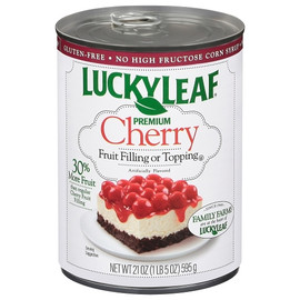 Lucky Leaf Premium Cherry Filling, 21 Ounces, 8 Per Case