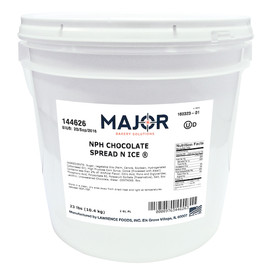 Major Bakery Solutions Nph Chocolate Spread-N-Ice, 23 Pound