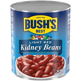 Bush s Best Light Red Kidney Beans, 111 Ounces, 6 Per Case